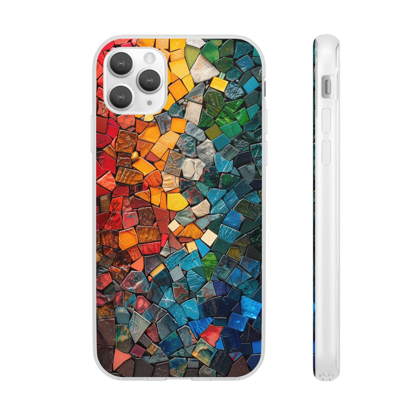 Color Fragments iPhone & Samsung Flexi Cases