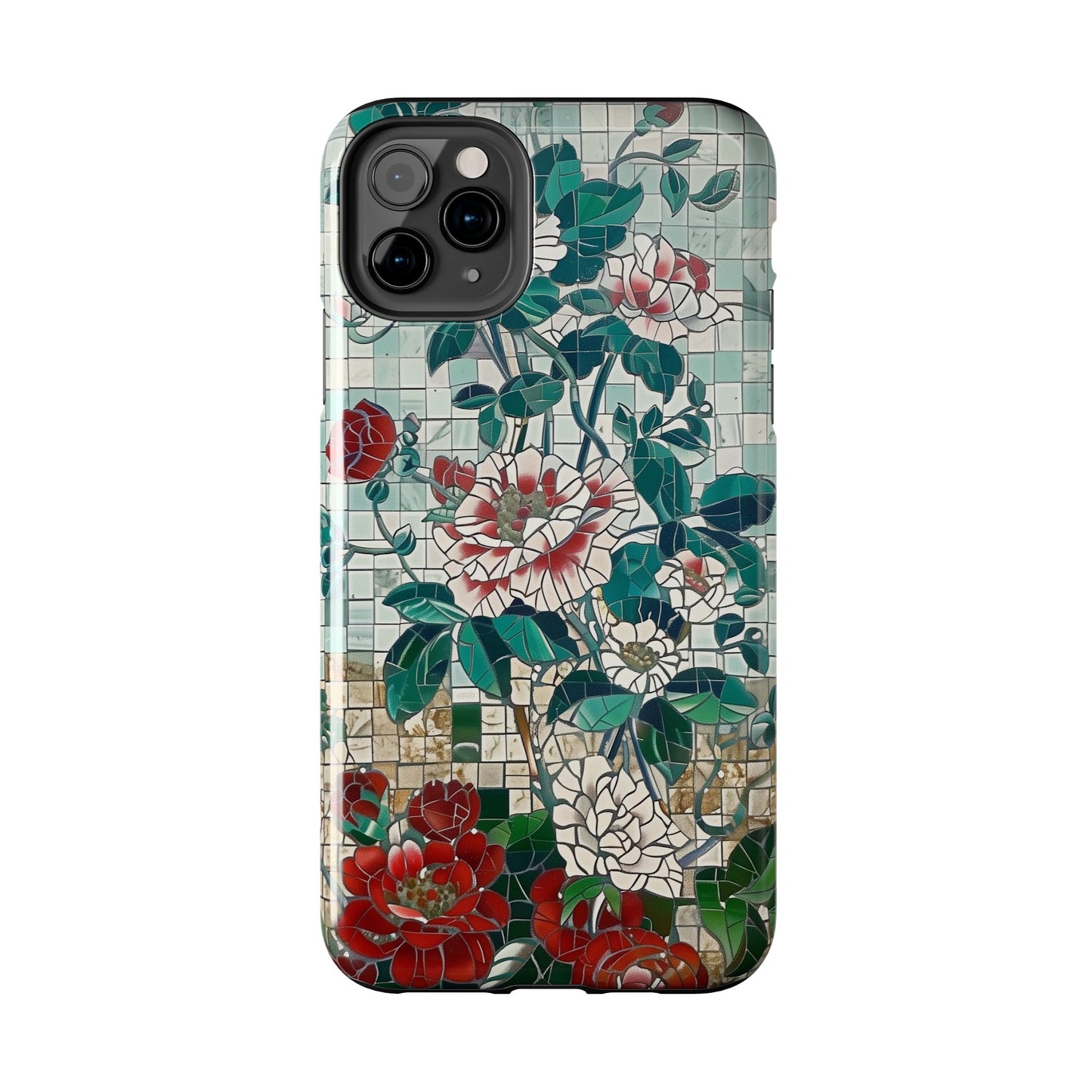 Floral Tiles Summer Tough iPhone & Samsung Cases