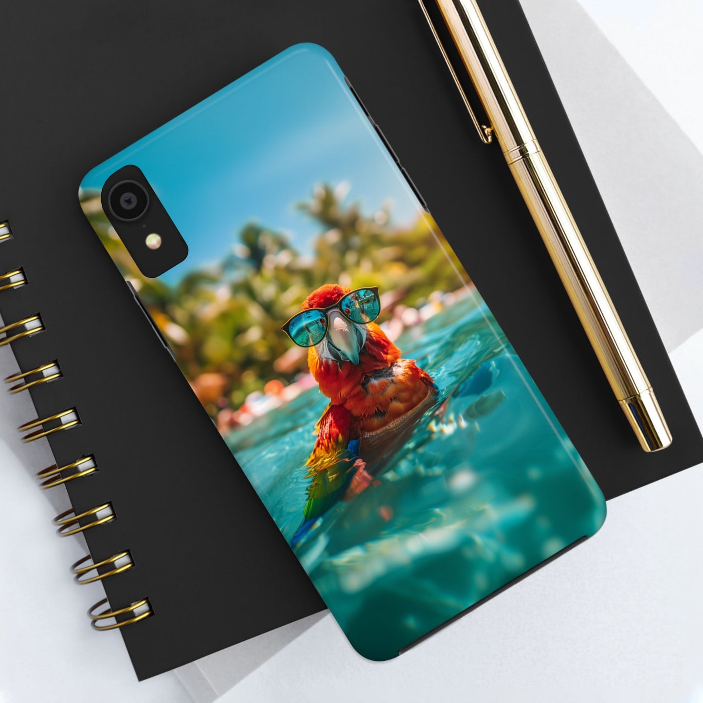 Parrot Summer Tough iPhone & Samsung Cases