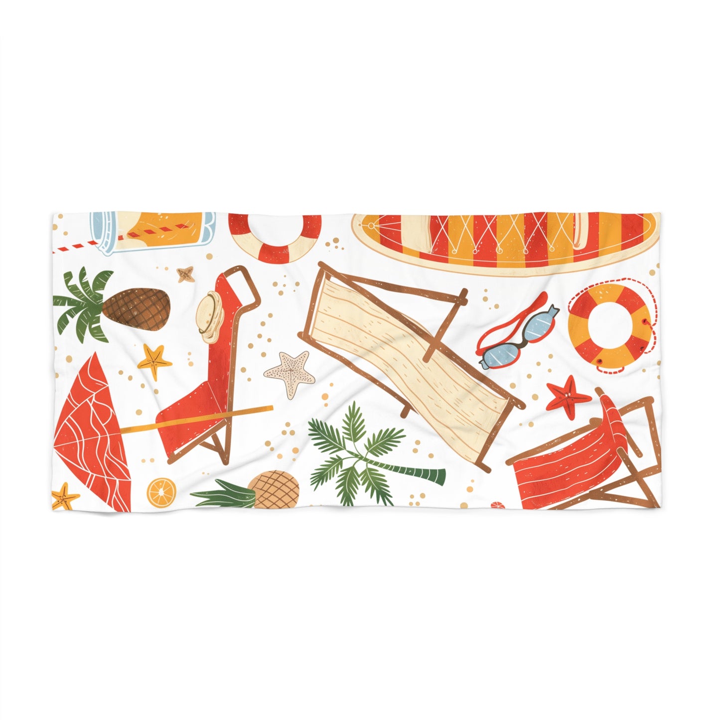 Summer Vibes #4 Beach Towel