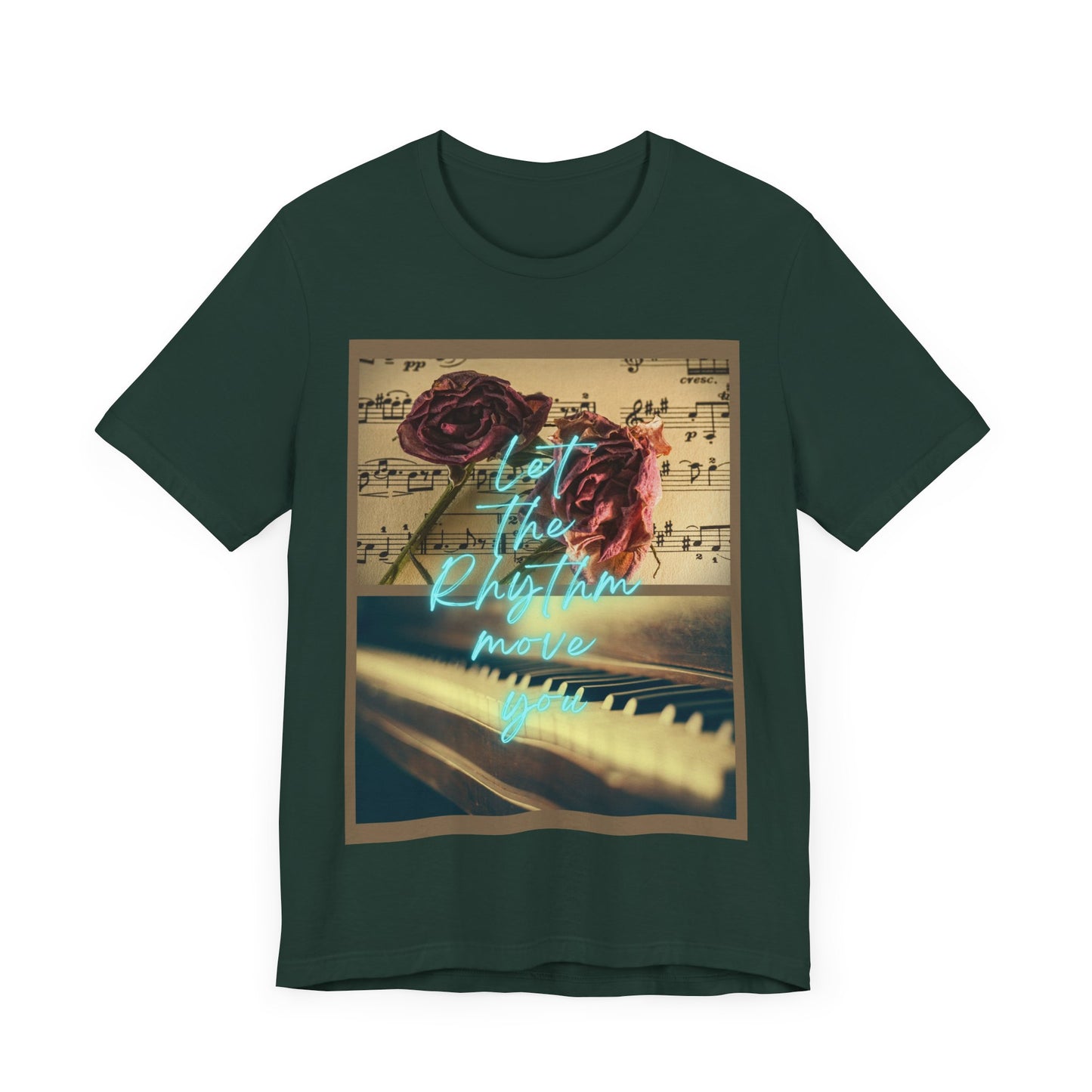 Let The Rhythm Move You Unisex Jersey Short Sleeve Tee