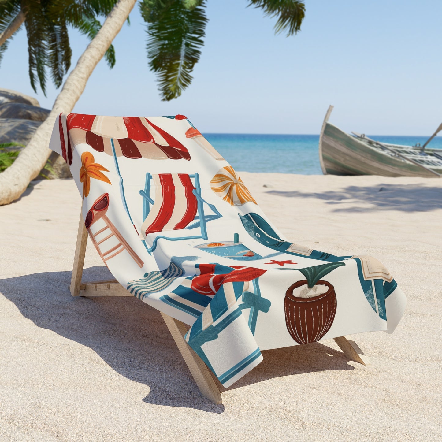 Summer Vibes #2 Beach Towel