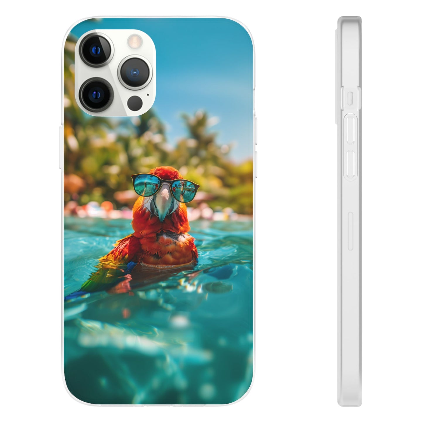 Parrot Summer iPhone & Samsung Flexi Cases