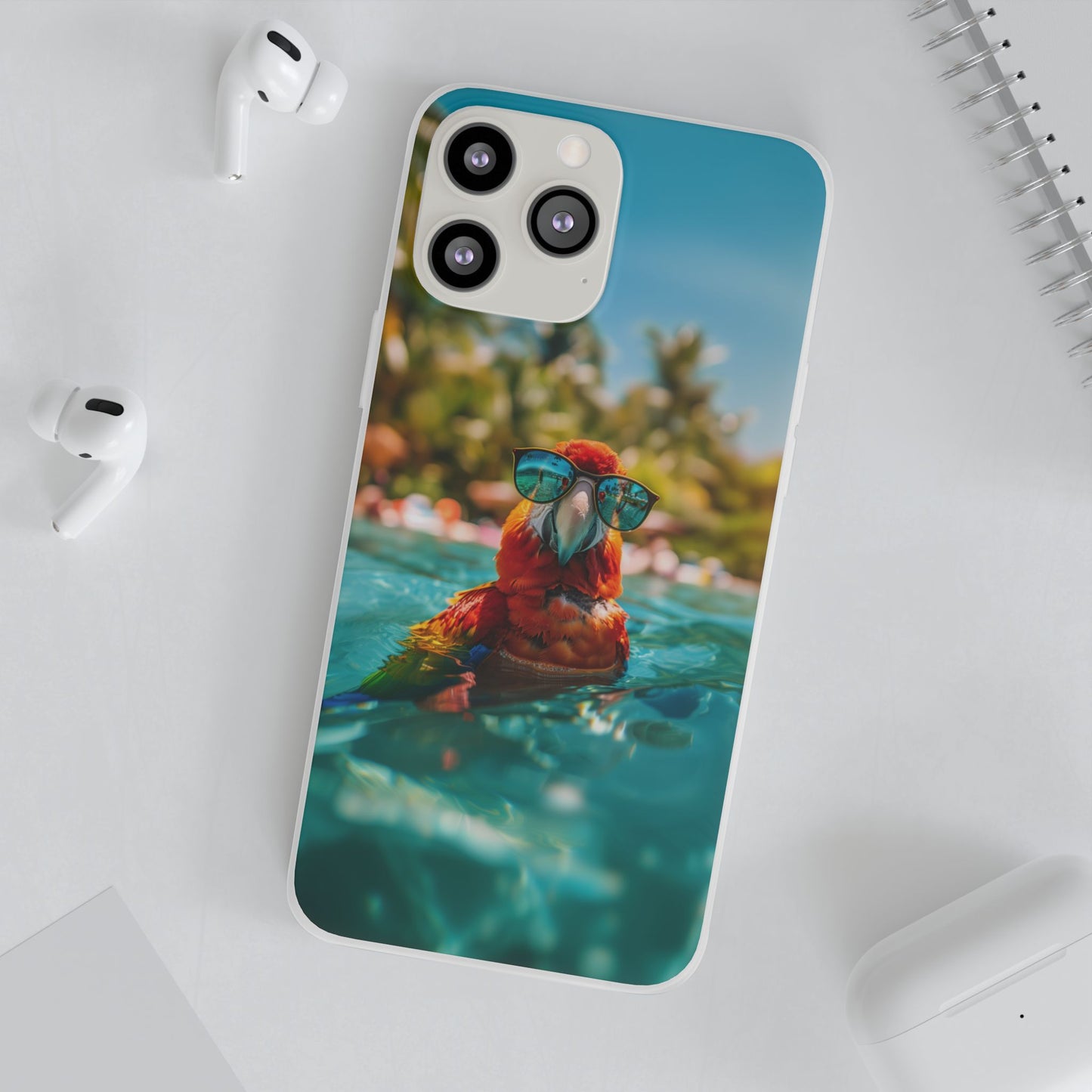 Parrot Summer iPhone & Samsung Flexi Cases