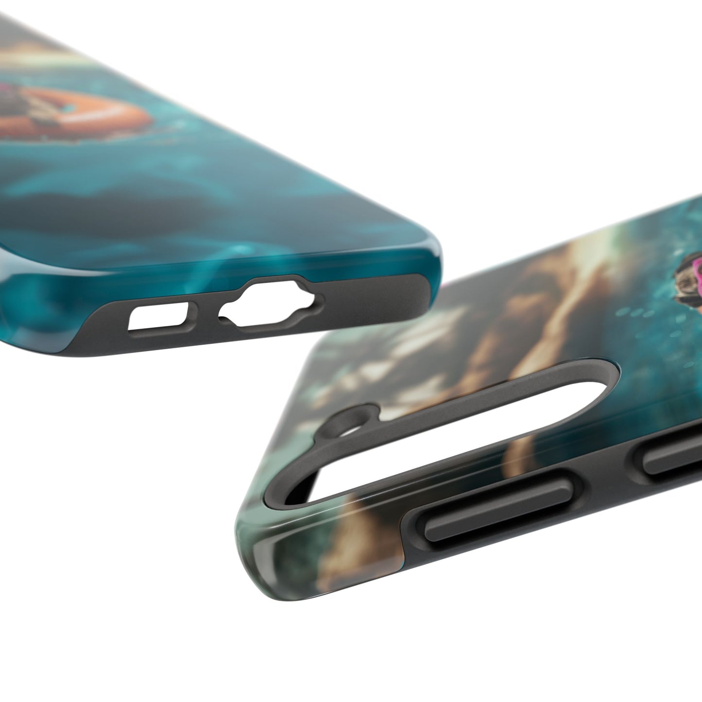 Pug Summer Tough iPhone & Samsung Cases