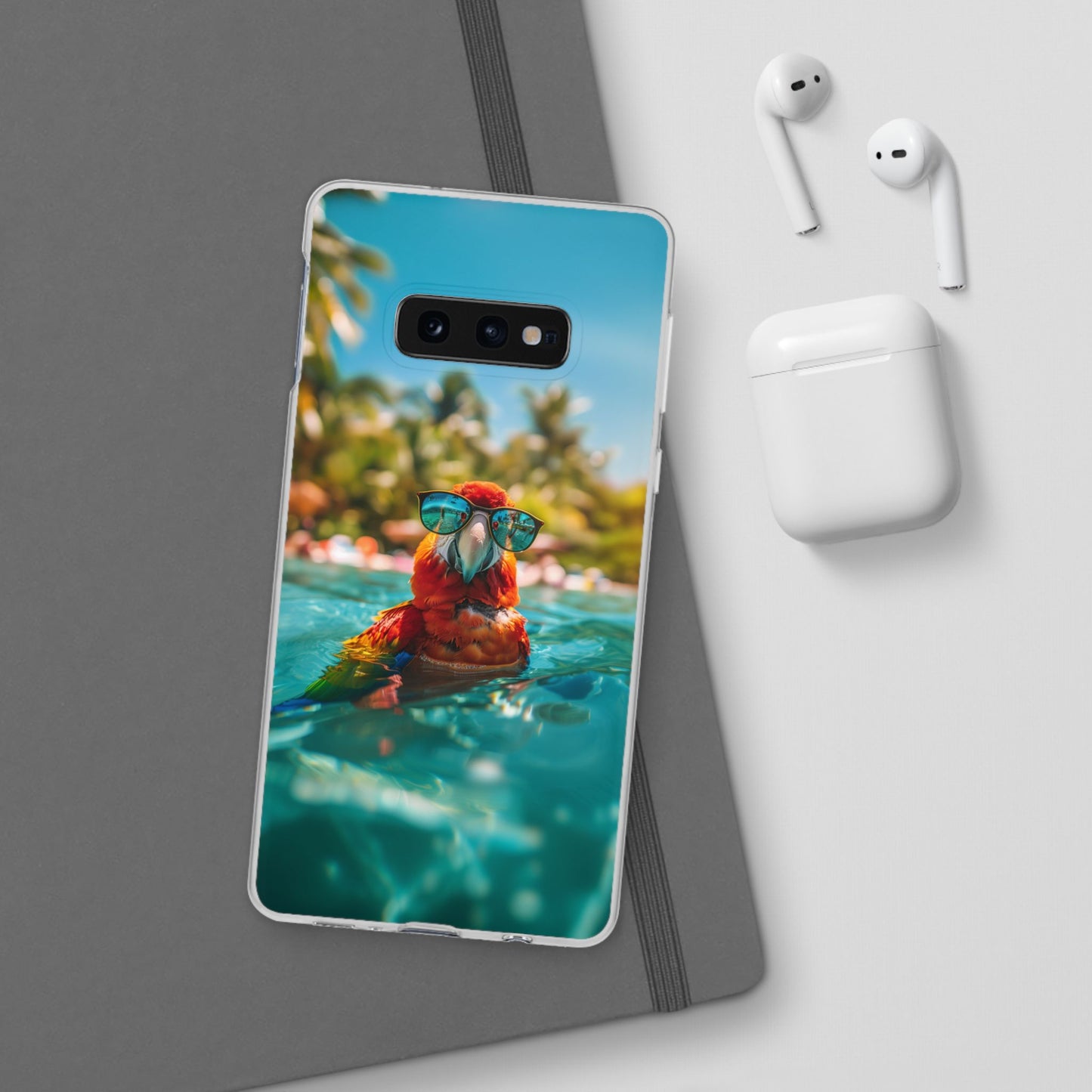 Parrot Summer iPhone & Samsung Flexi Cases