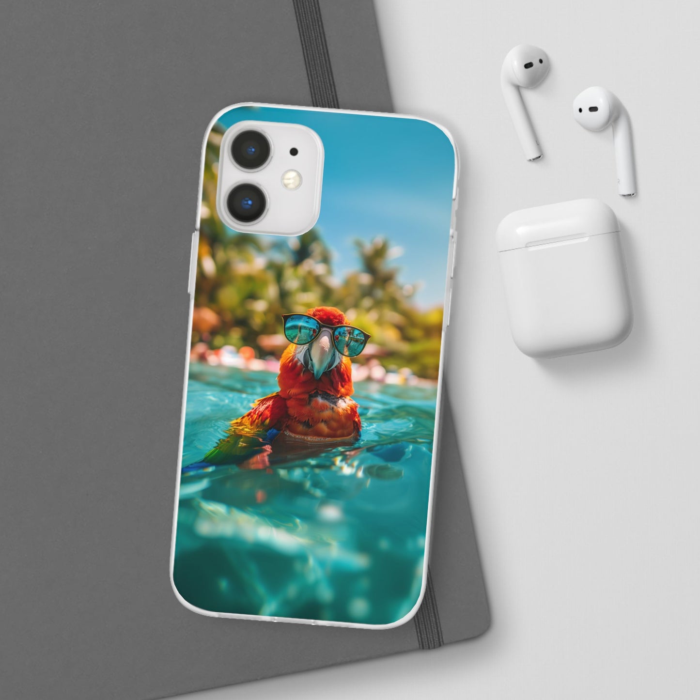 Parrot Summer iPhone & Samsung Flexi Cases