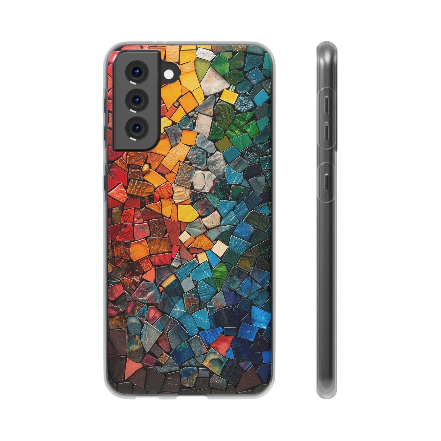 Color Fragments iPhone & Samsung Flexi Cases