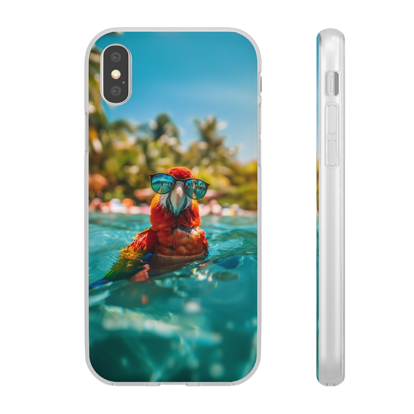 Parrot Summer iPhone & Samsung Flexi Cases