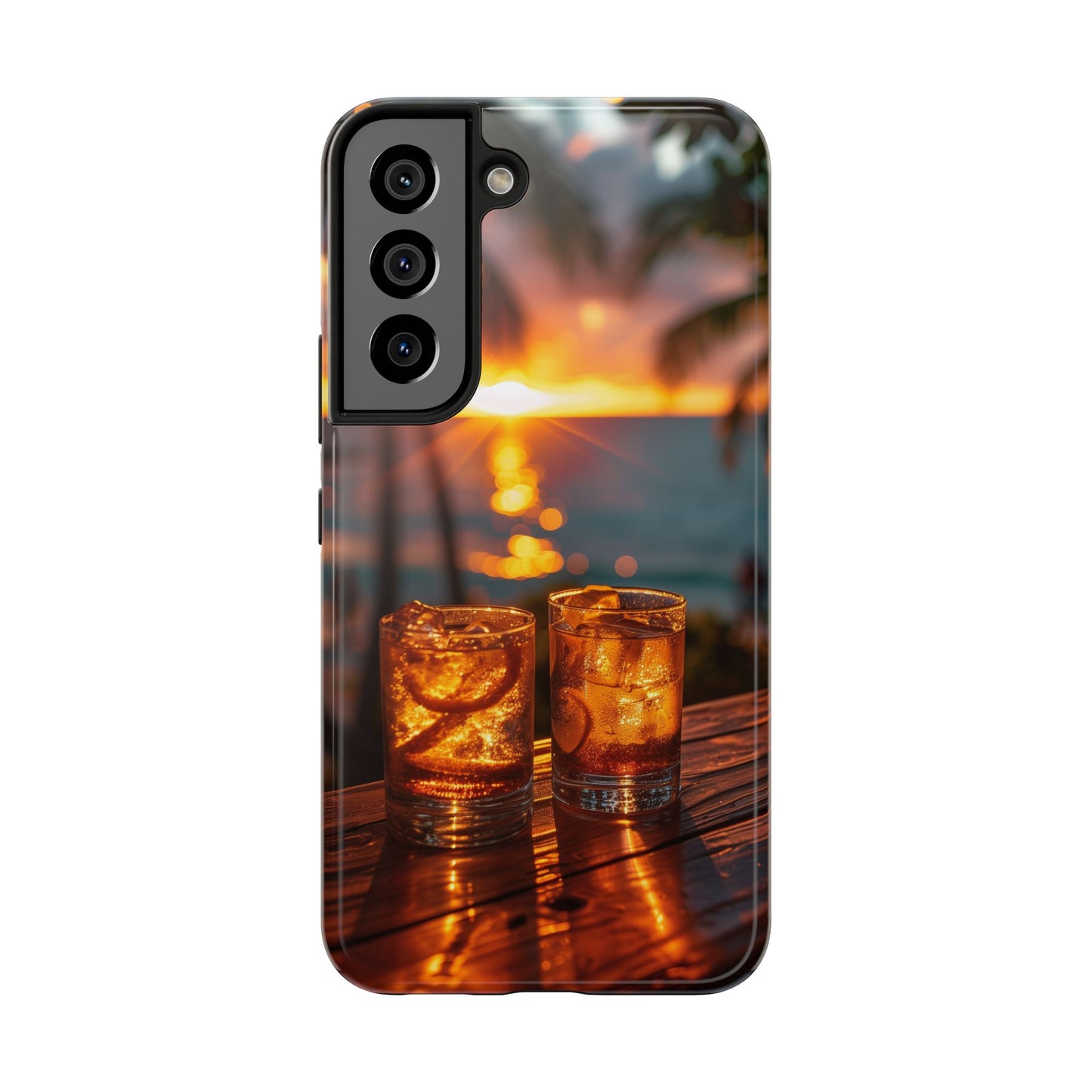 Sunset Beverages Tough iPhone & Samsung Cases