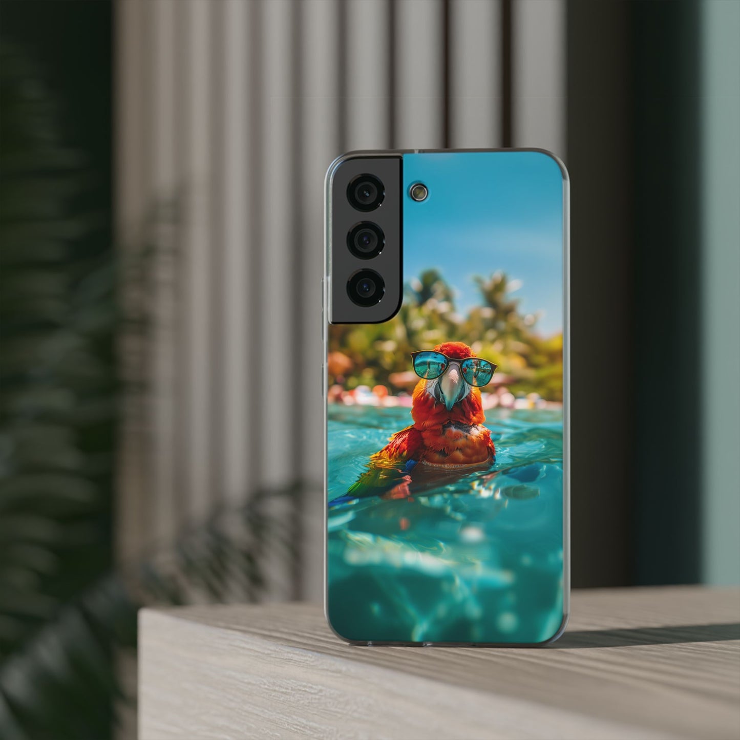 Parrot Summer iPhone & Samsung Flexi Cases