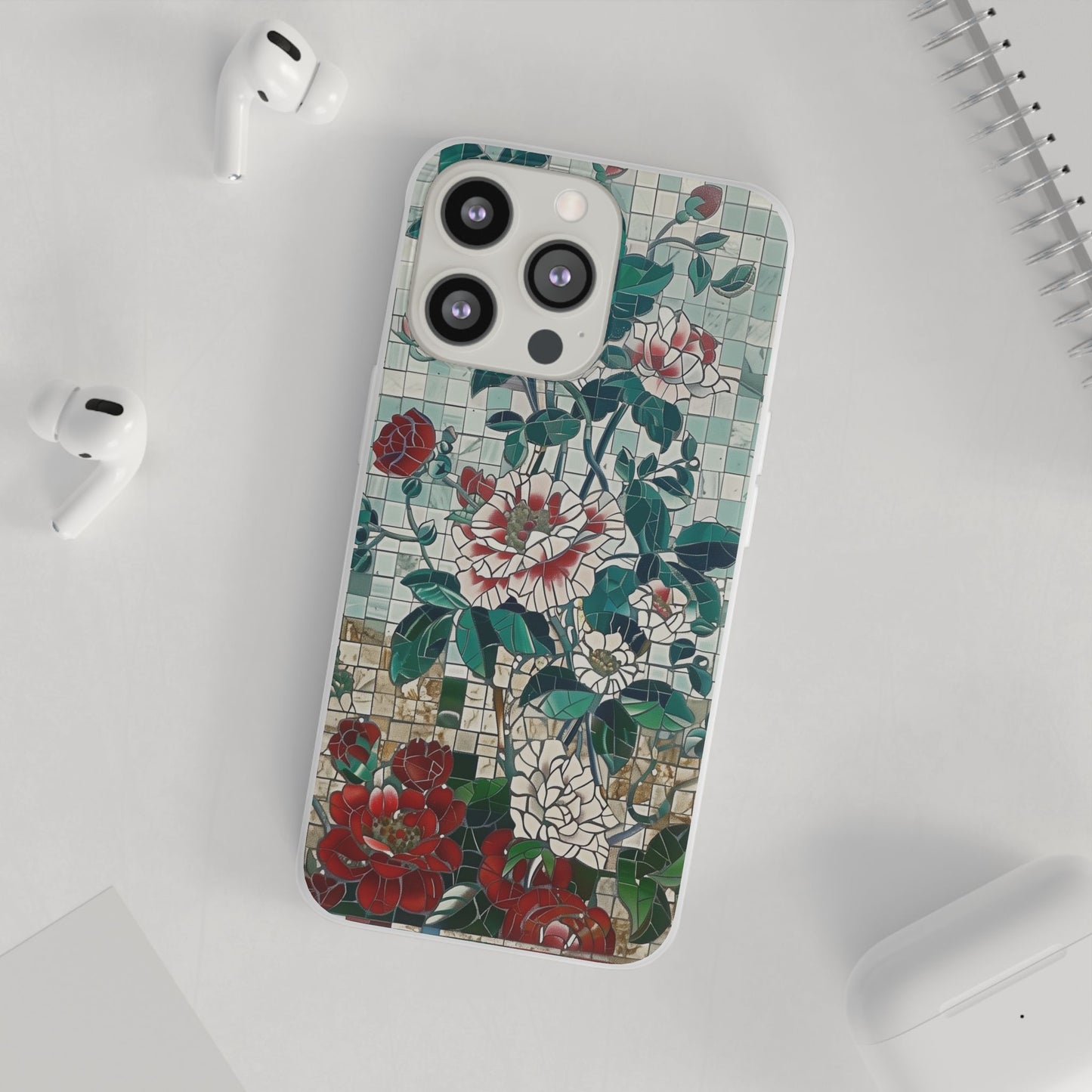 Floral Tiles Summer iPhone & Samsung Flexi Cases