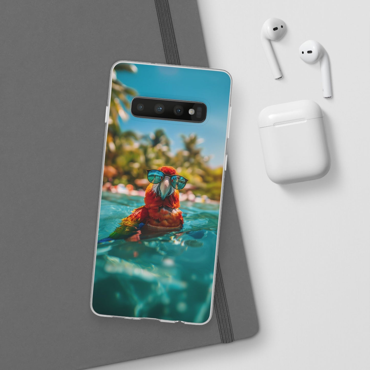Parrot Summer iPhone & Samsung Flexi Cases