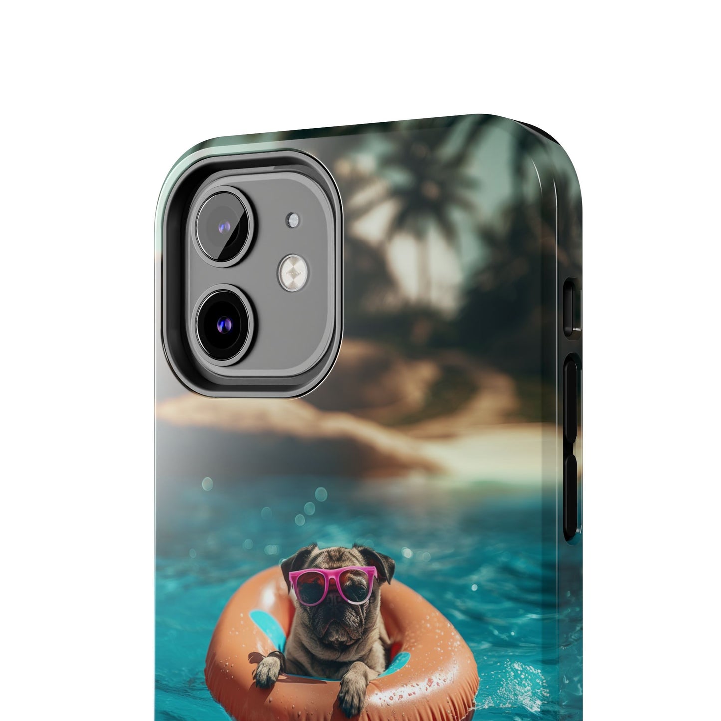 Pug Summer Tough iPhone & Samsung Cases