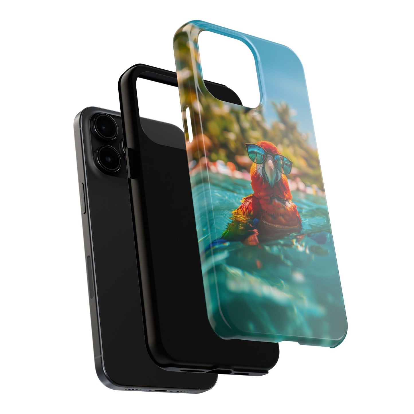 Parrot Summer Tough iPhone & Samsung Cases