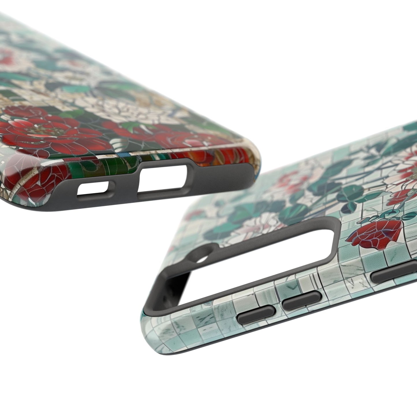 Floral Tiles Summer Tough iPhone & Samsung Cases
