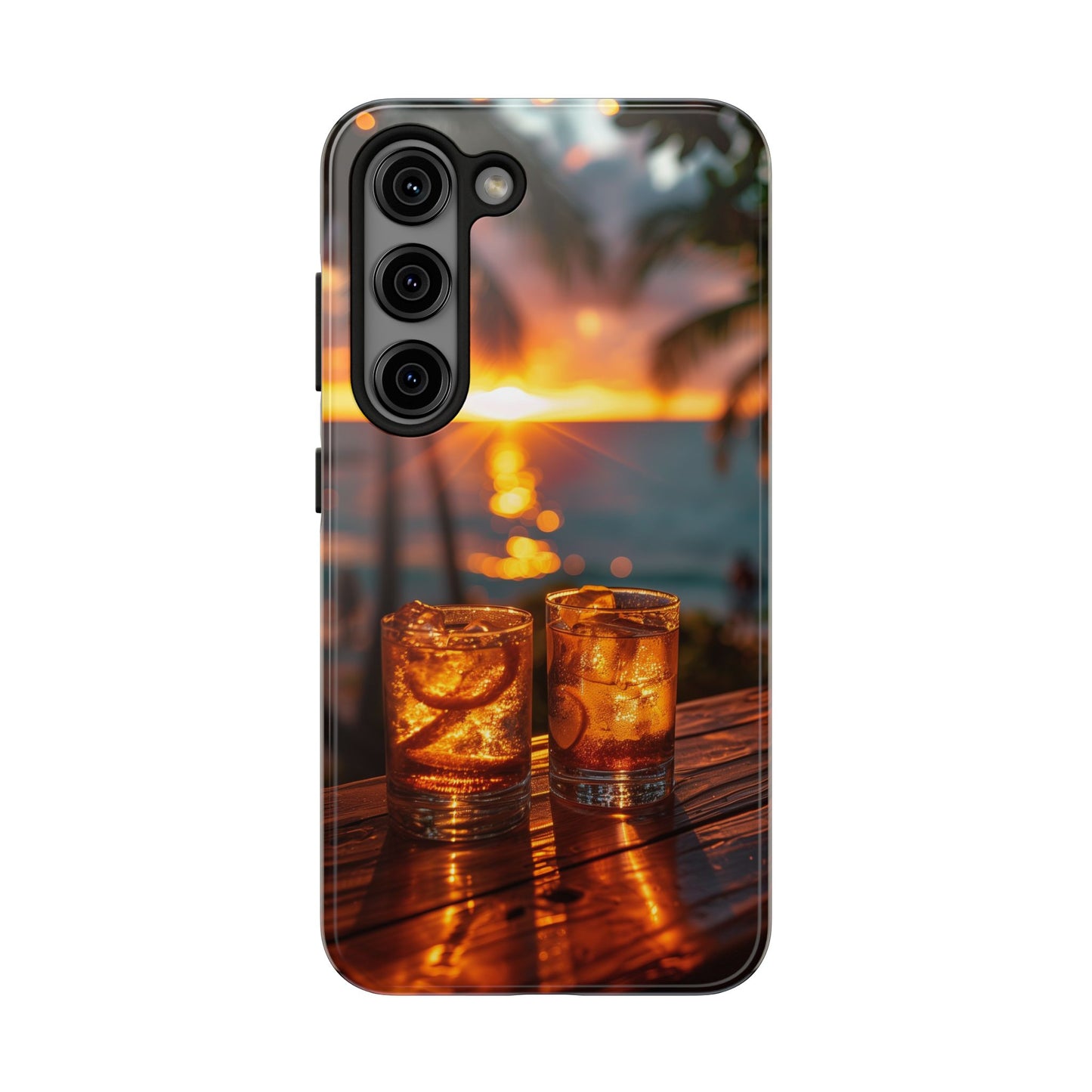 Sunset Beverages Tough iPhone & Samsung Cases