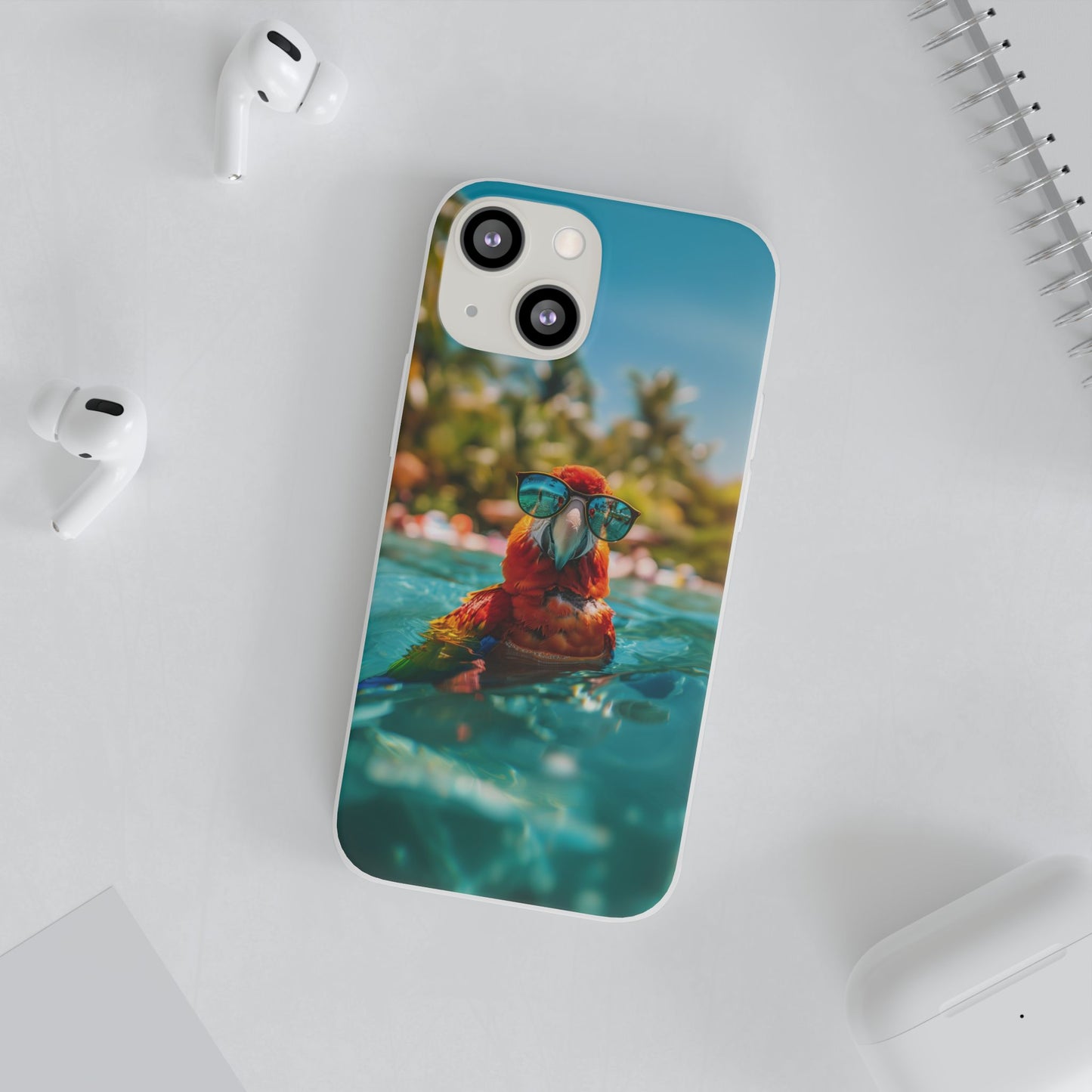 Parrot Summer iPhone & Samsung Flexi Cases