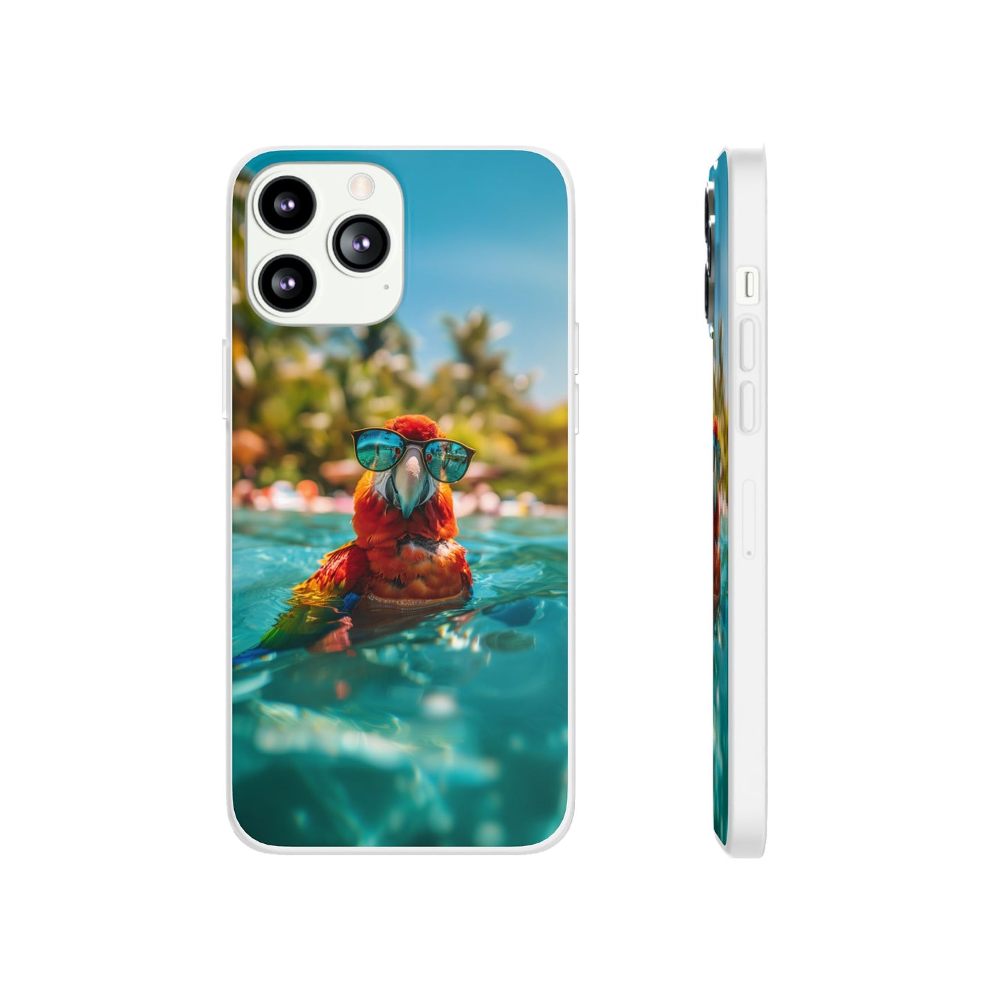 Parrot Summer iPhone & Samsung Flexi Cases
