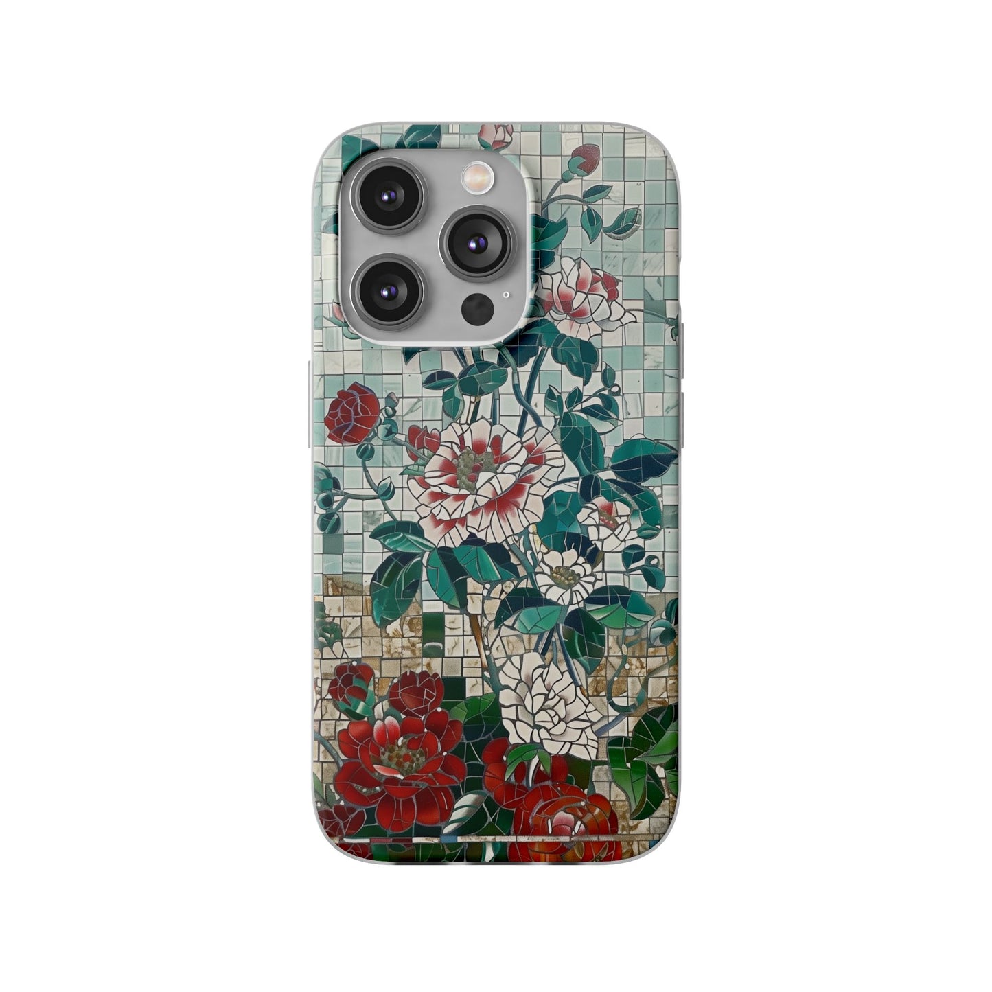 Floral Tiles Summer iPhone & Samsung Flexi Cases