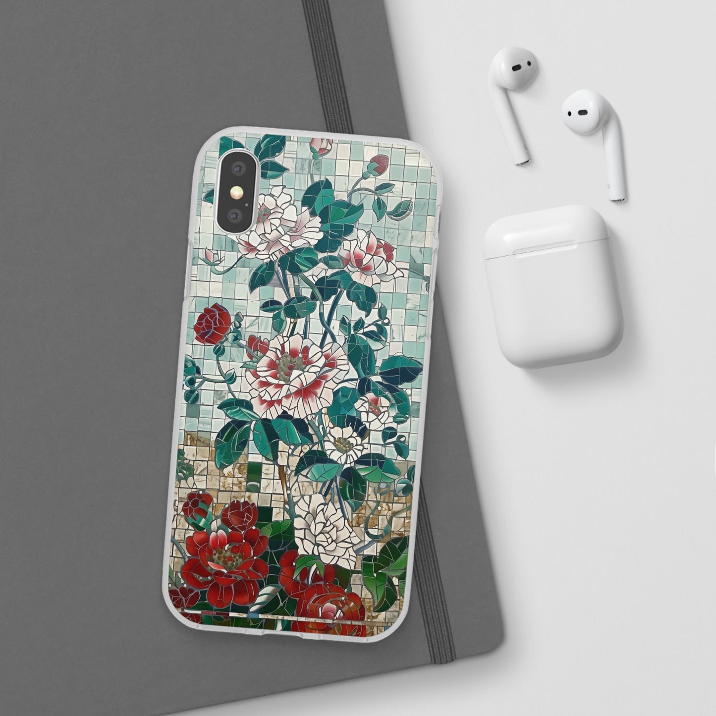 Floral Tiles Summer iPhone & Samsung Flexi Cases