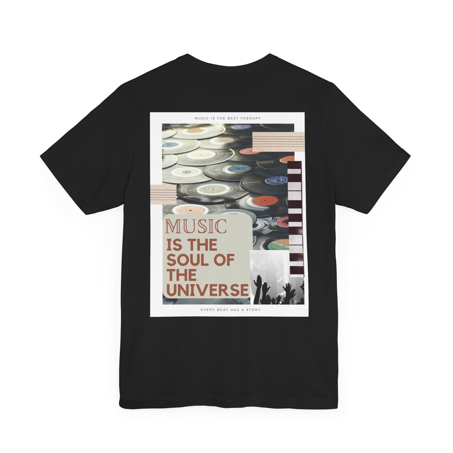 Music Is The Soul Of The Universe Unisex Jersey Short Sleeve Tee