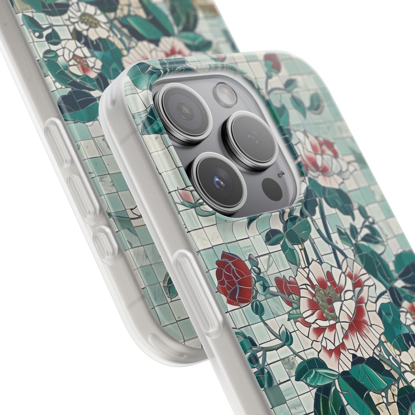 Floral Tiles Summer iPhone & Samsung Flexi Cases