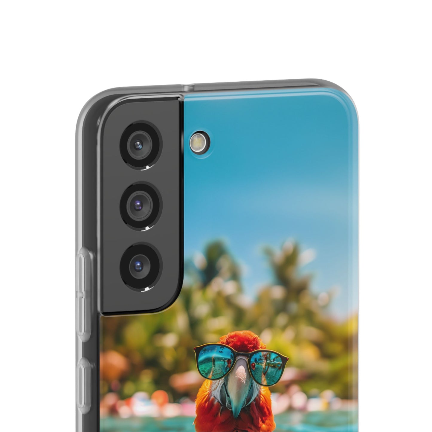 Parrot Summer iPhone & Samsung Flexi Cases