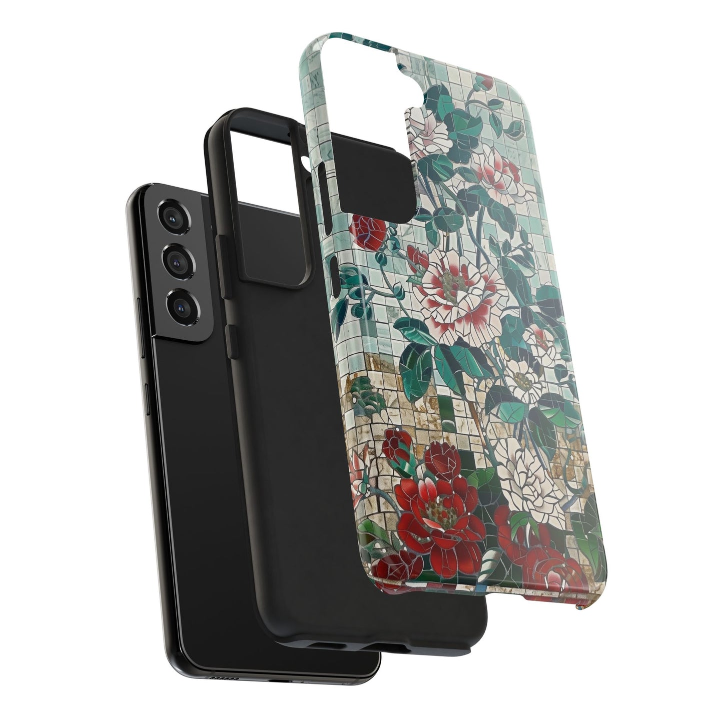 Floral Tiles Summer Tough iPhone & Samsung Cases