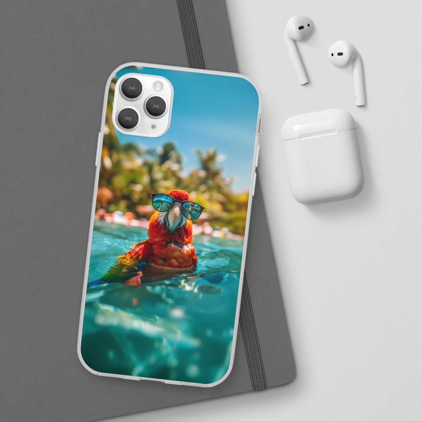 Parrot Summer iPhone & Samsung Flexi Cases
