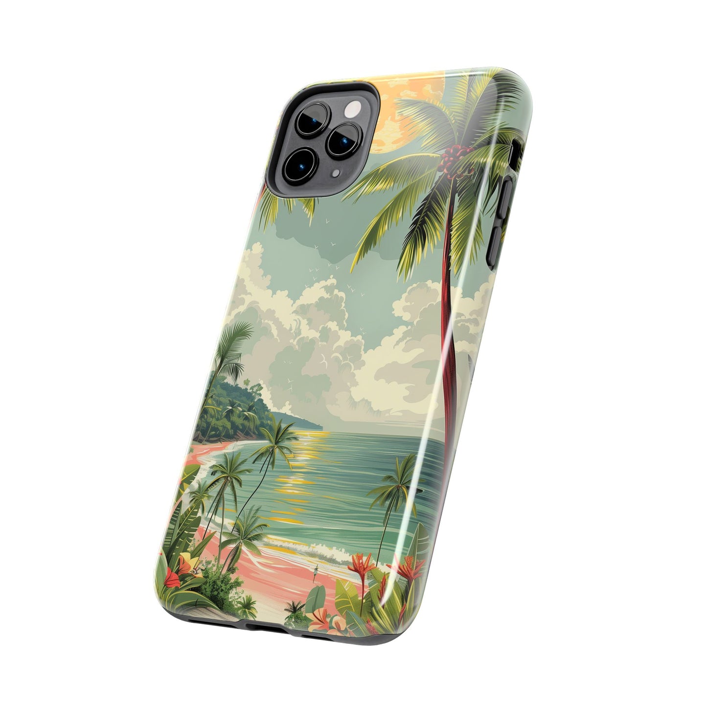 Summer Path Tough iPhone Cases