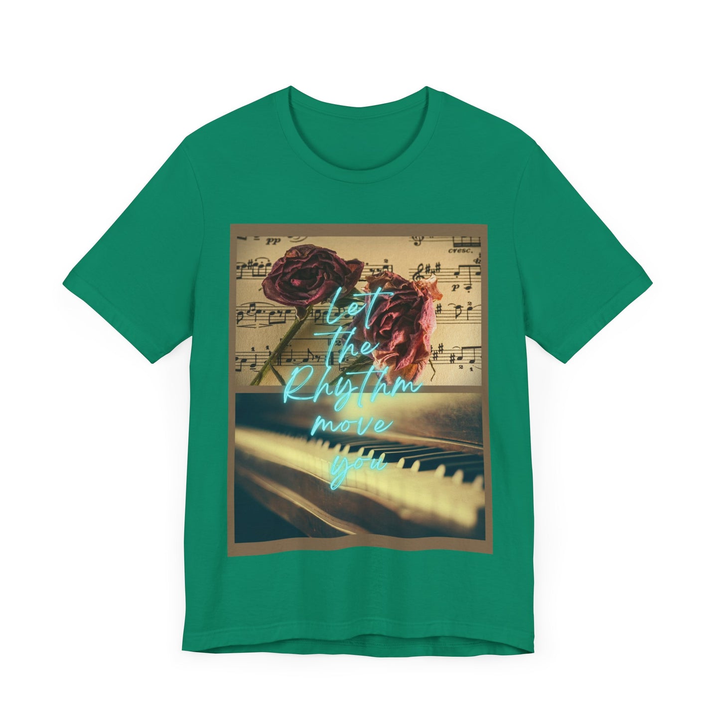 Let The Rhythm Move You Unisex Jersey Short Sleeve Tee