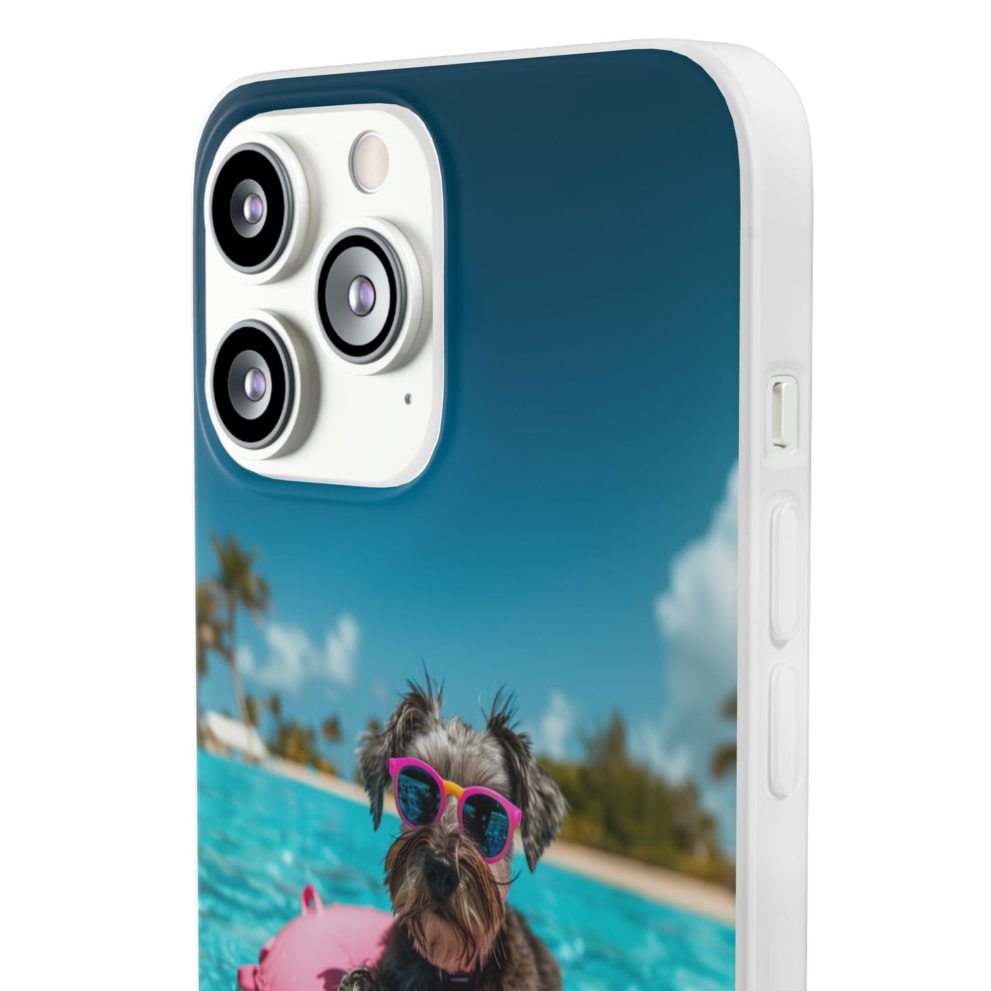 Aruba Schnauzer Summer Beach iPhone & Samsung Flexi Cases