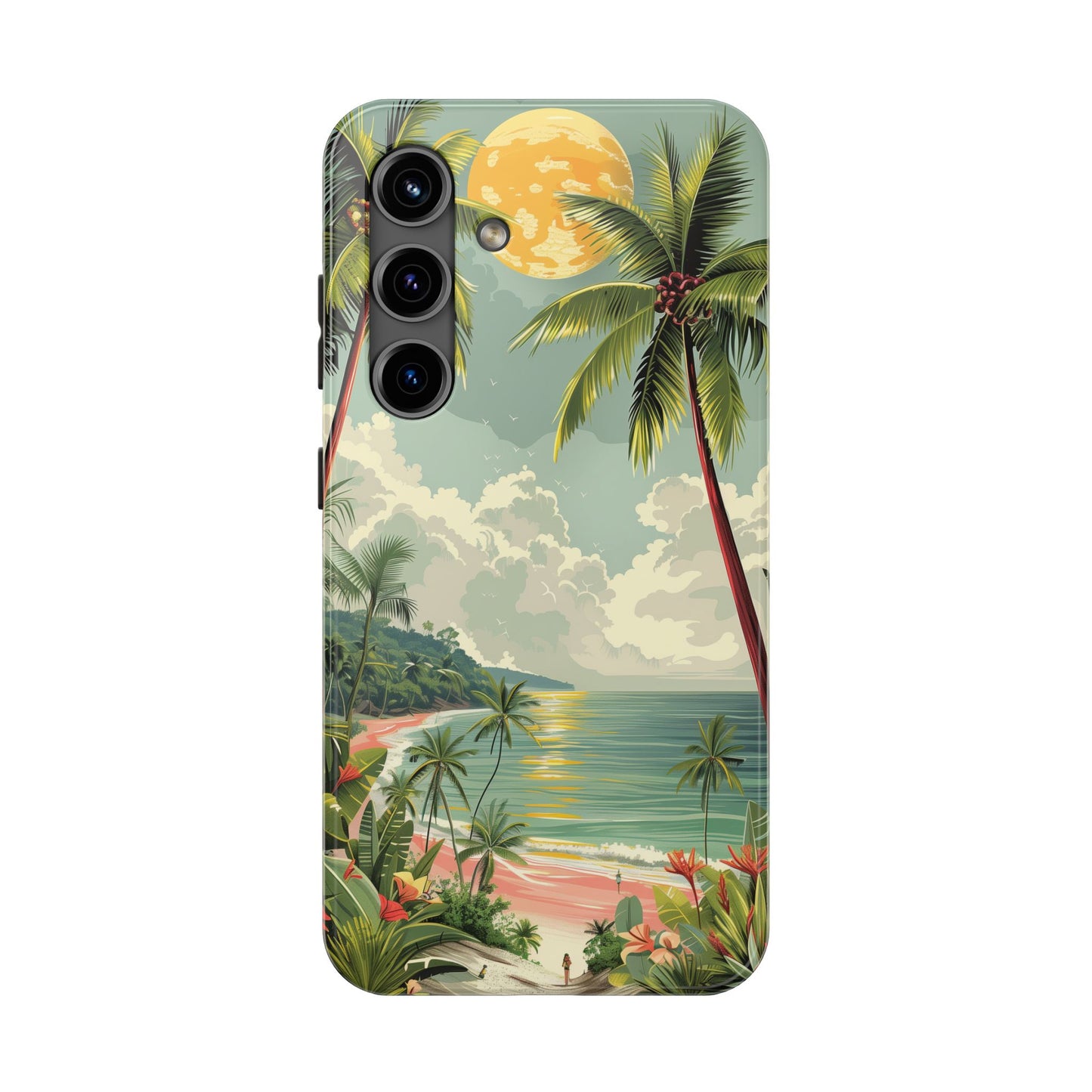 Summer Path Tough iPhone Cases