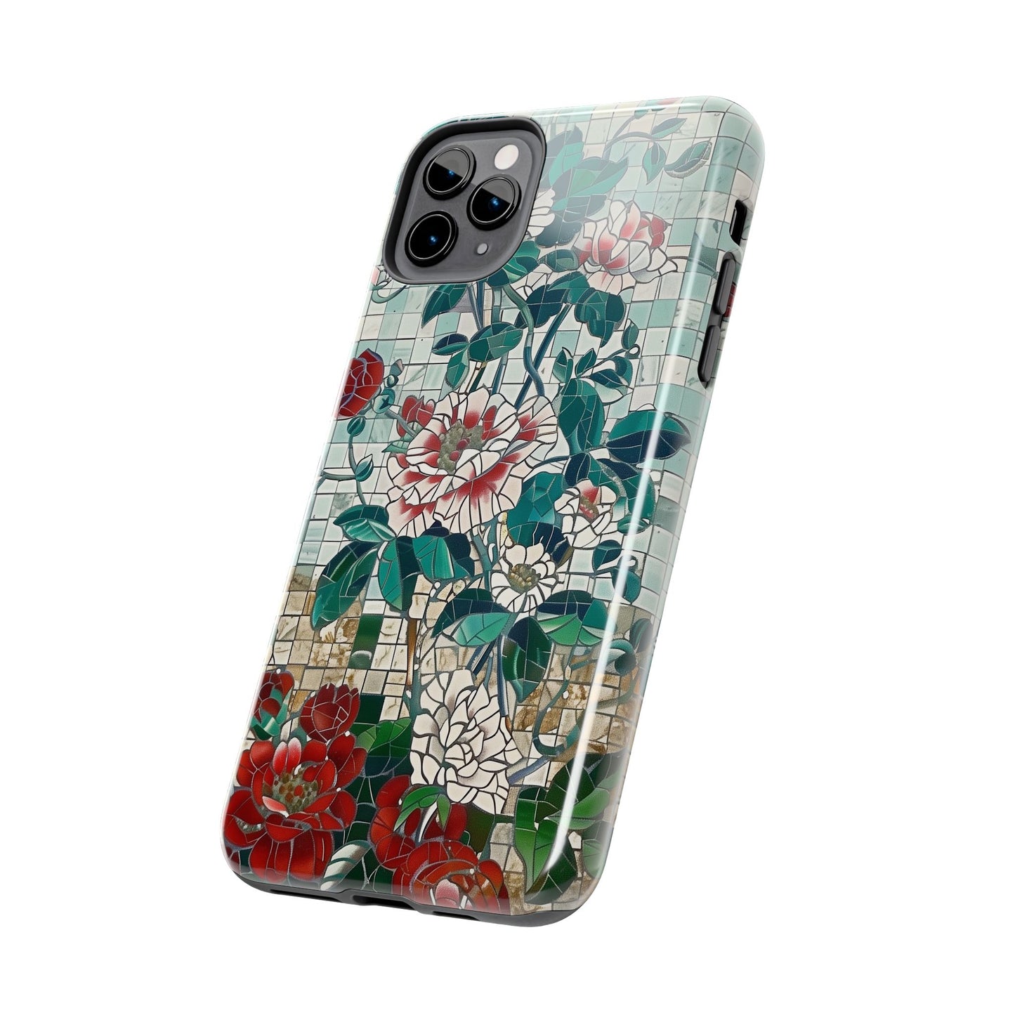 Floral Tiles Summer Tough iPhone & Samsung Cases