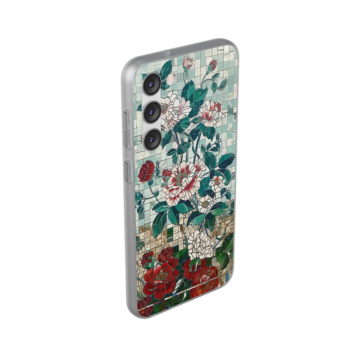 Floral Tiles Summer iPhone & Samsung Flexi Cases