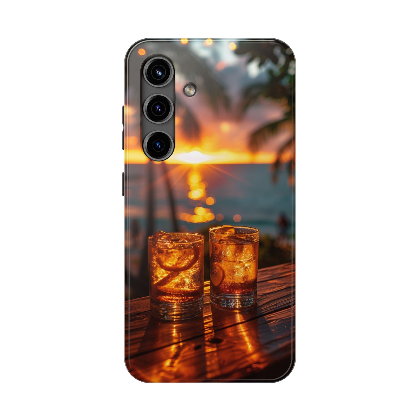 Sunset Beverages Tough iPhone & Samsung Cases