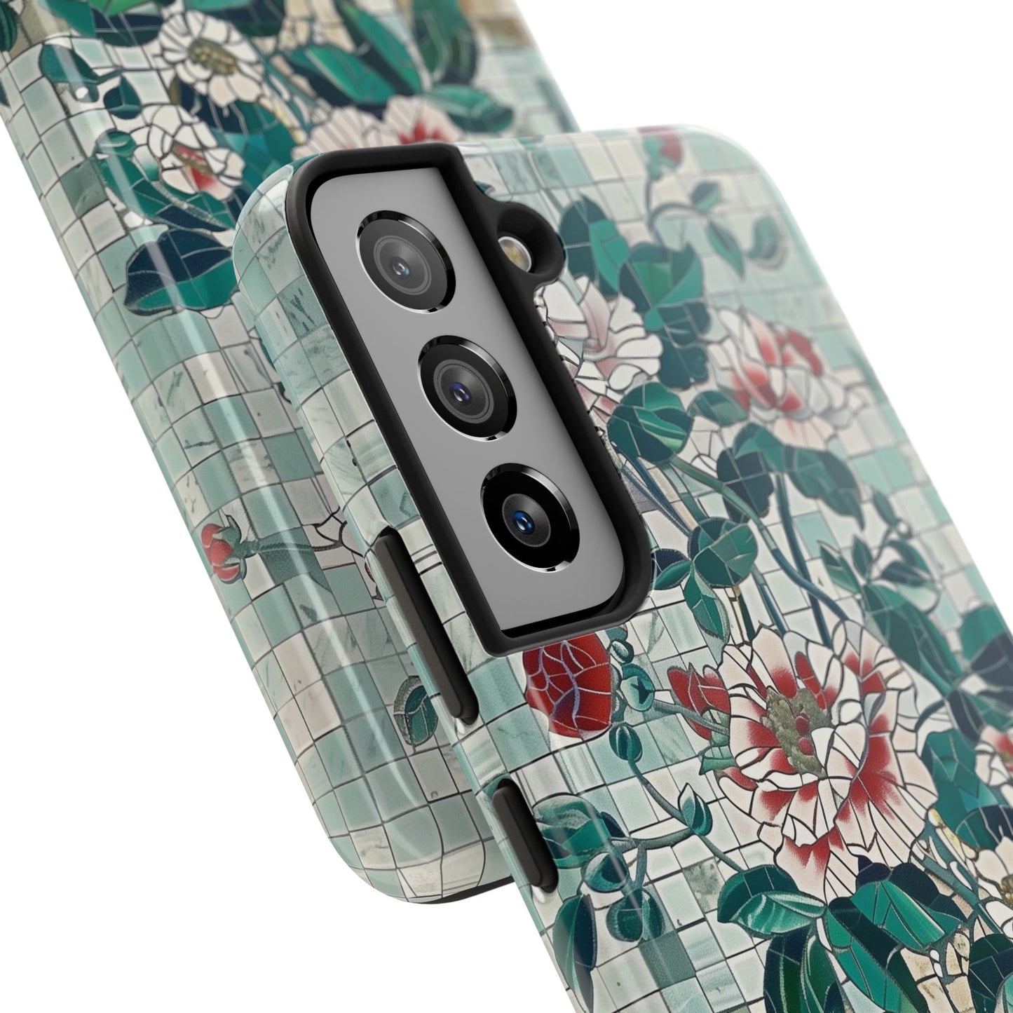 Floral Tiles Summer Tough iPhone & Samsung Cases