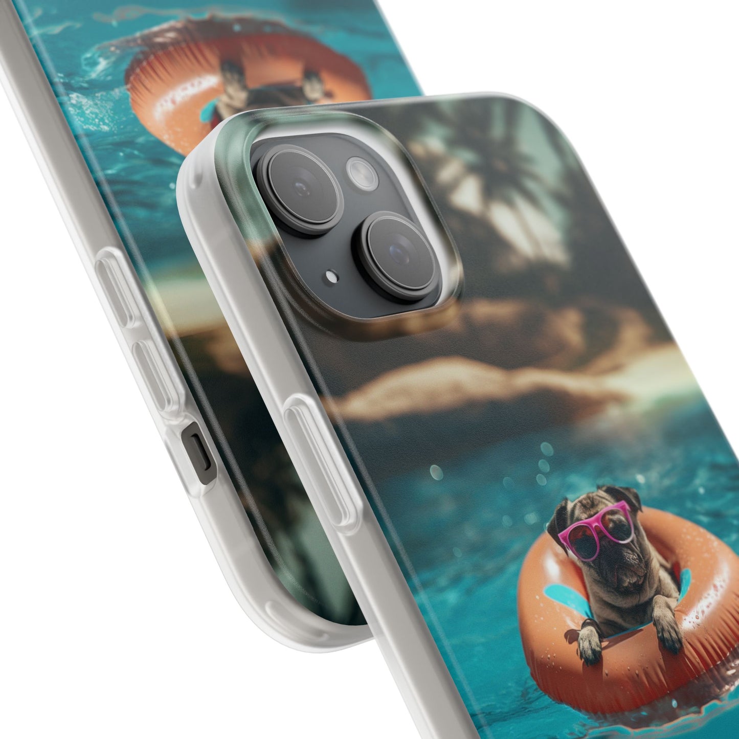 Pug Summer iPhone & Samsung Flexi Cases