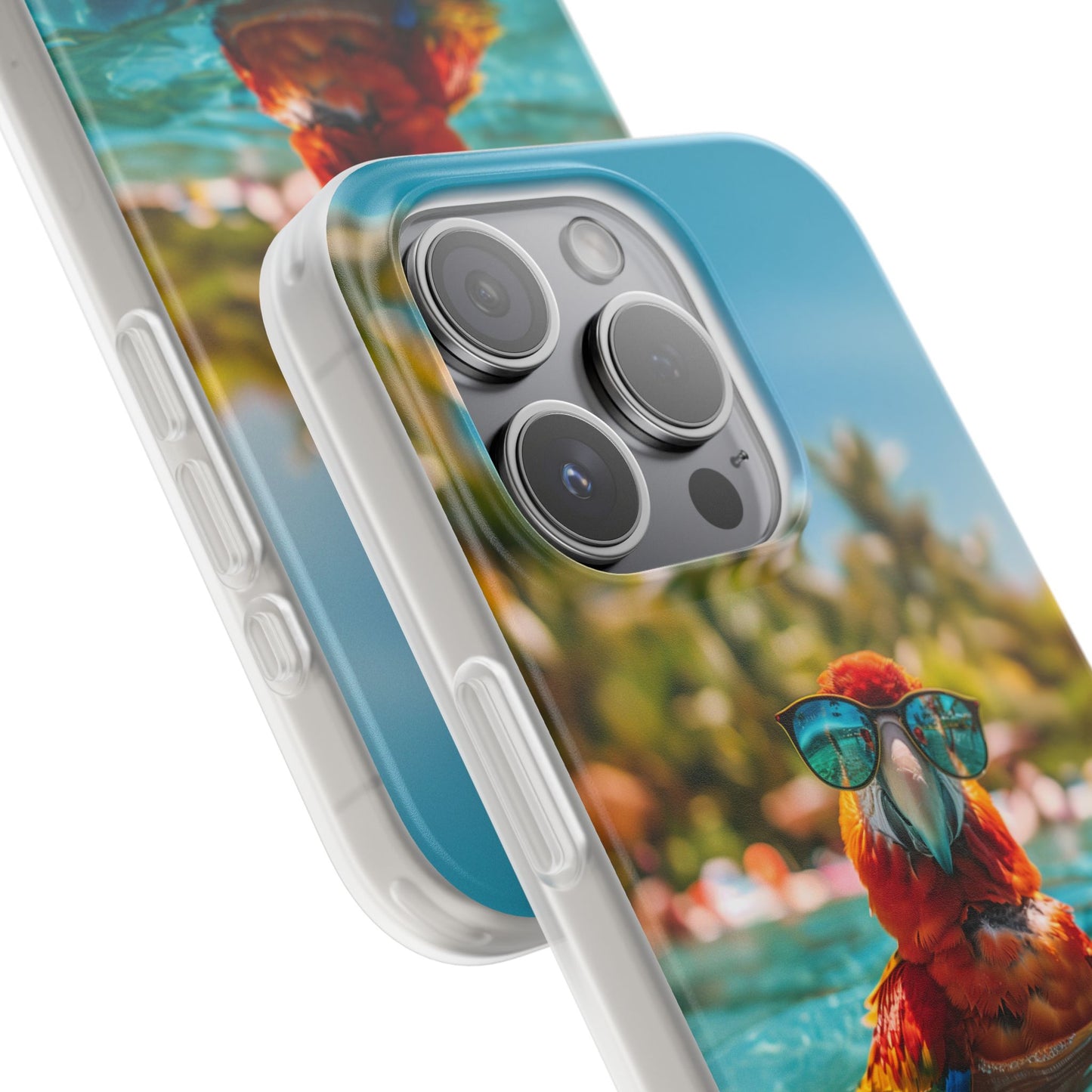 Parrot Summer iPhone & Samsung Flexi Cases