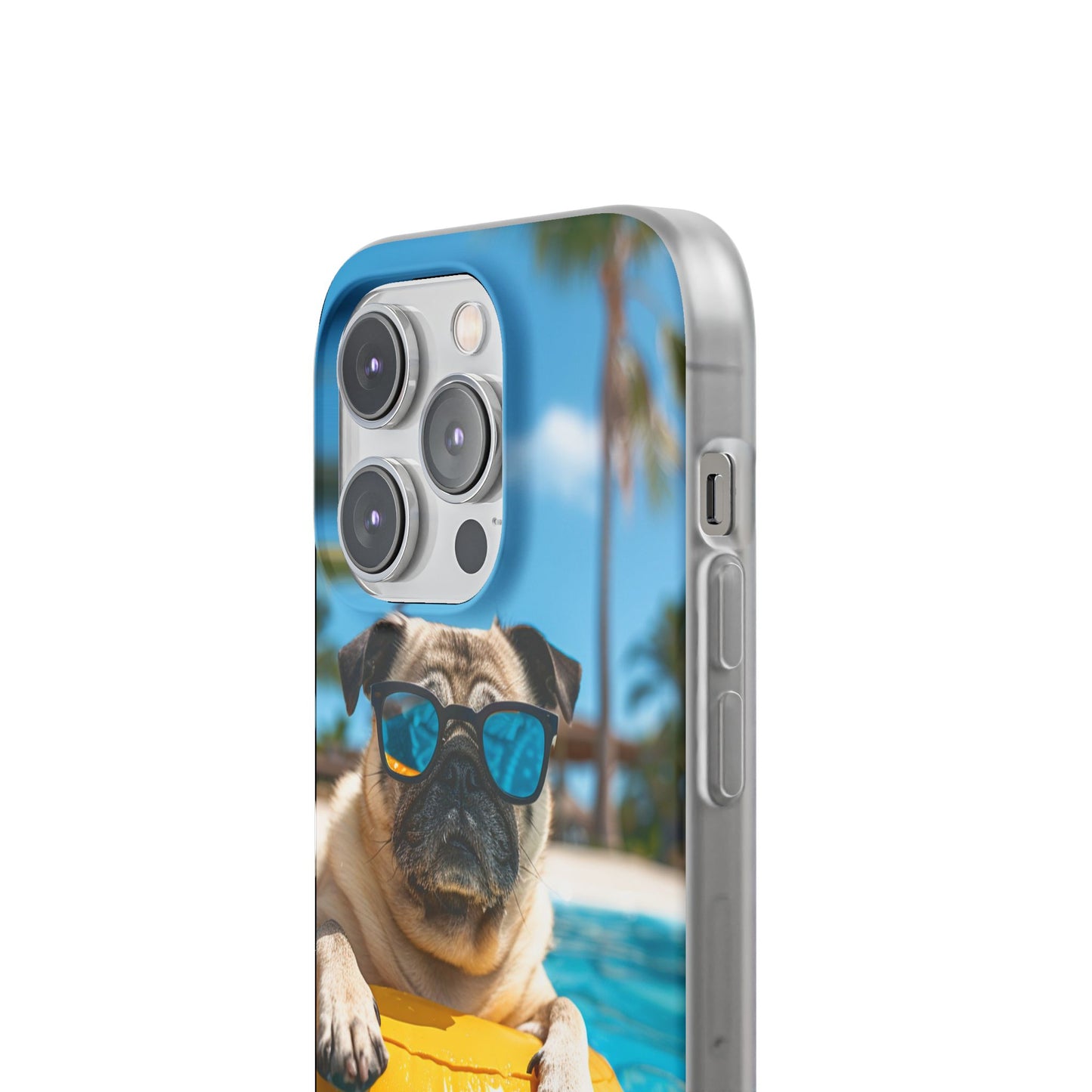 Aruba Pug Summer Option #2 iPhone & Samsung Flexi Cases