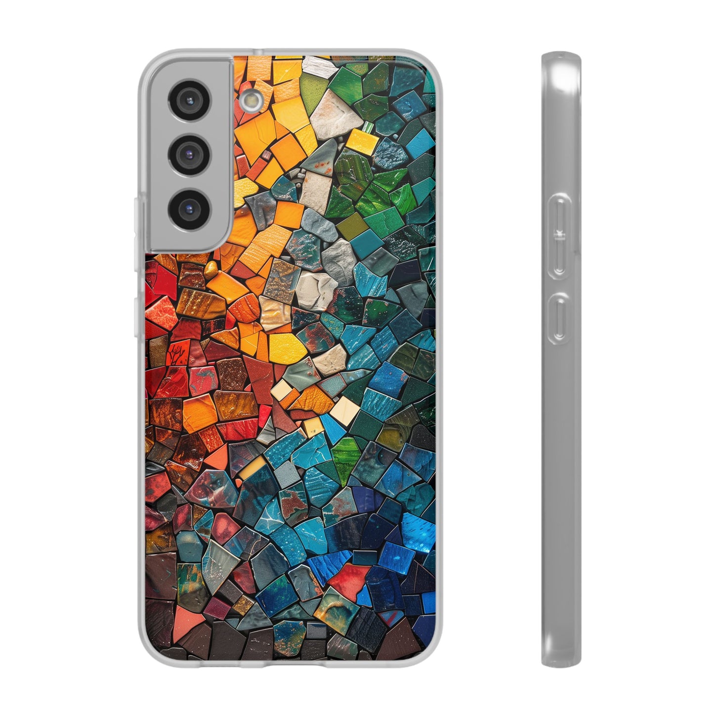 Color Fragments iPhone & Samsung Flexi Cases