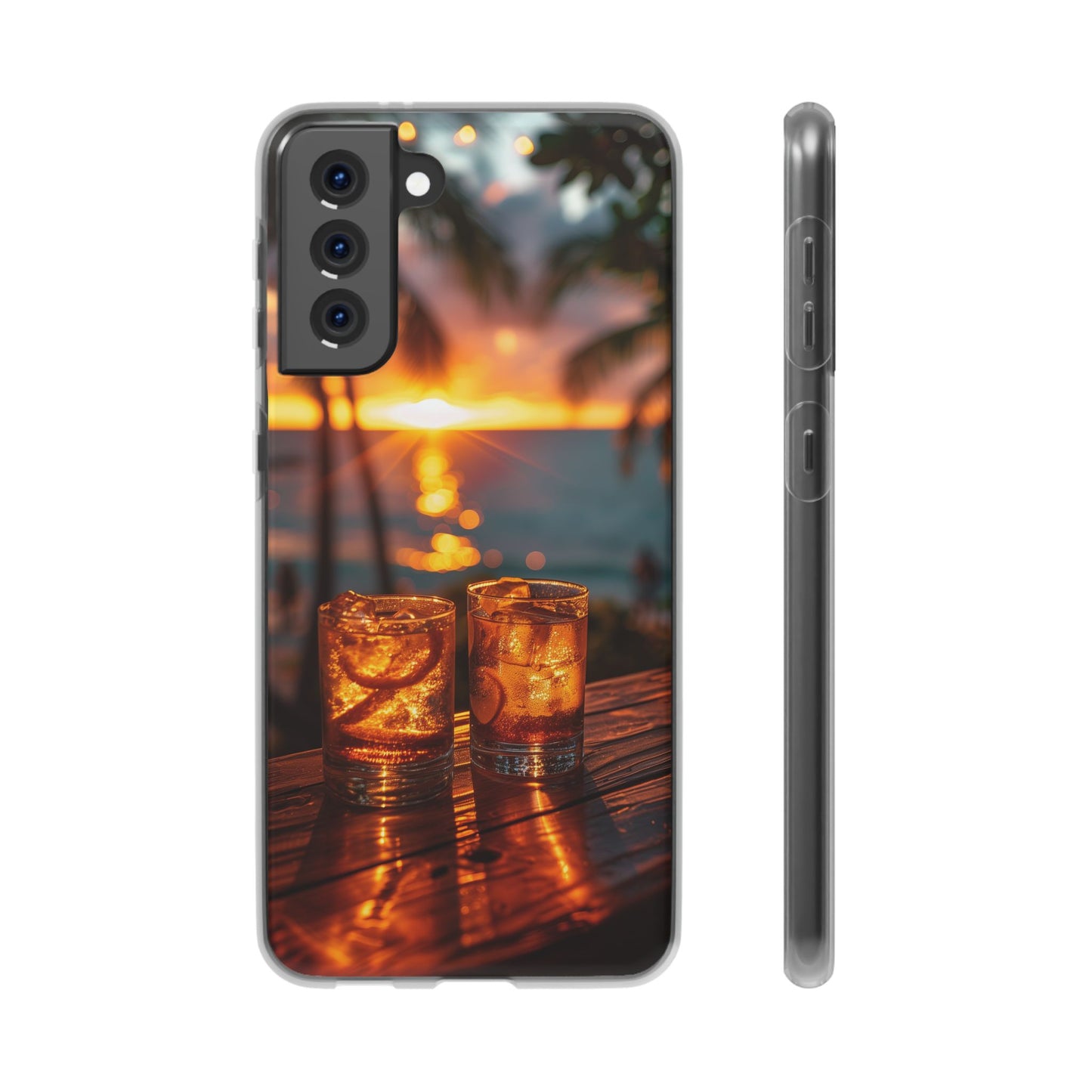 Sunrise Sunset Beverages iPhone & Samsung Flexi Cases