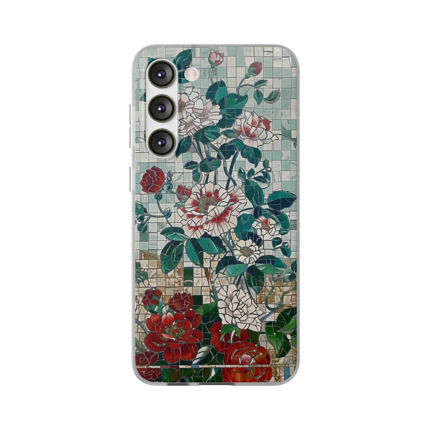Floral Tiles Summer iPhone & Samsung Flexi Cases