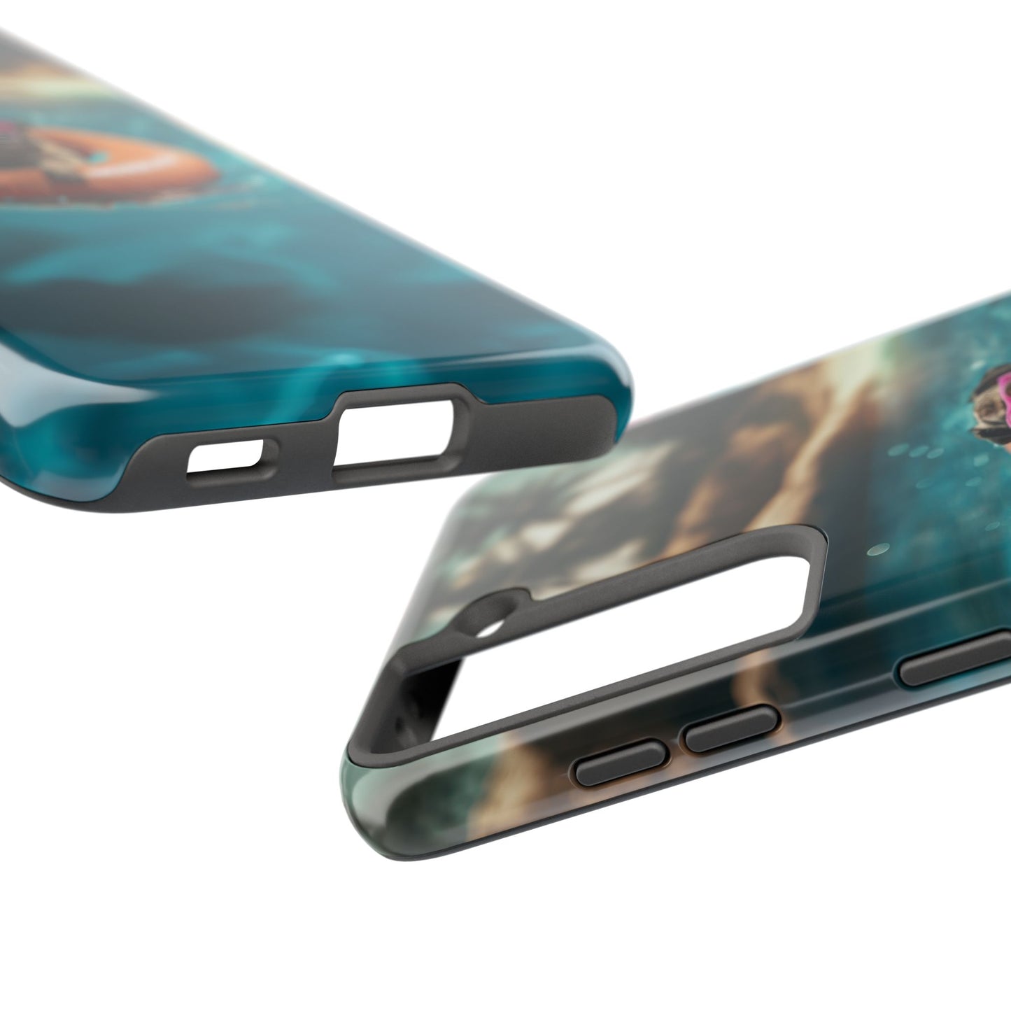 Pug Summer Tough iPhone & Samsung Cases