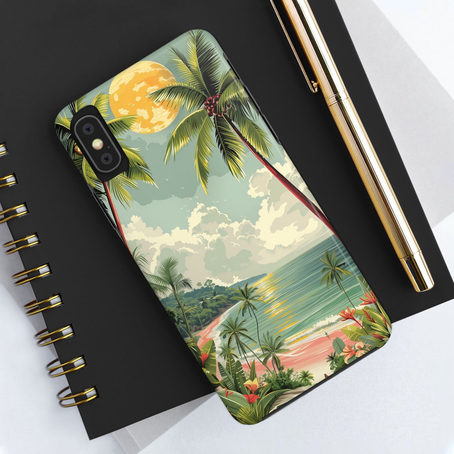 Summer Path Tough iPhone Cases