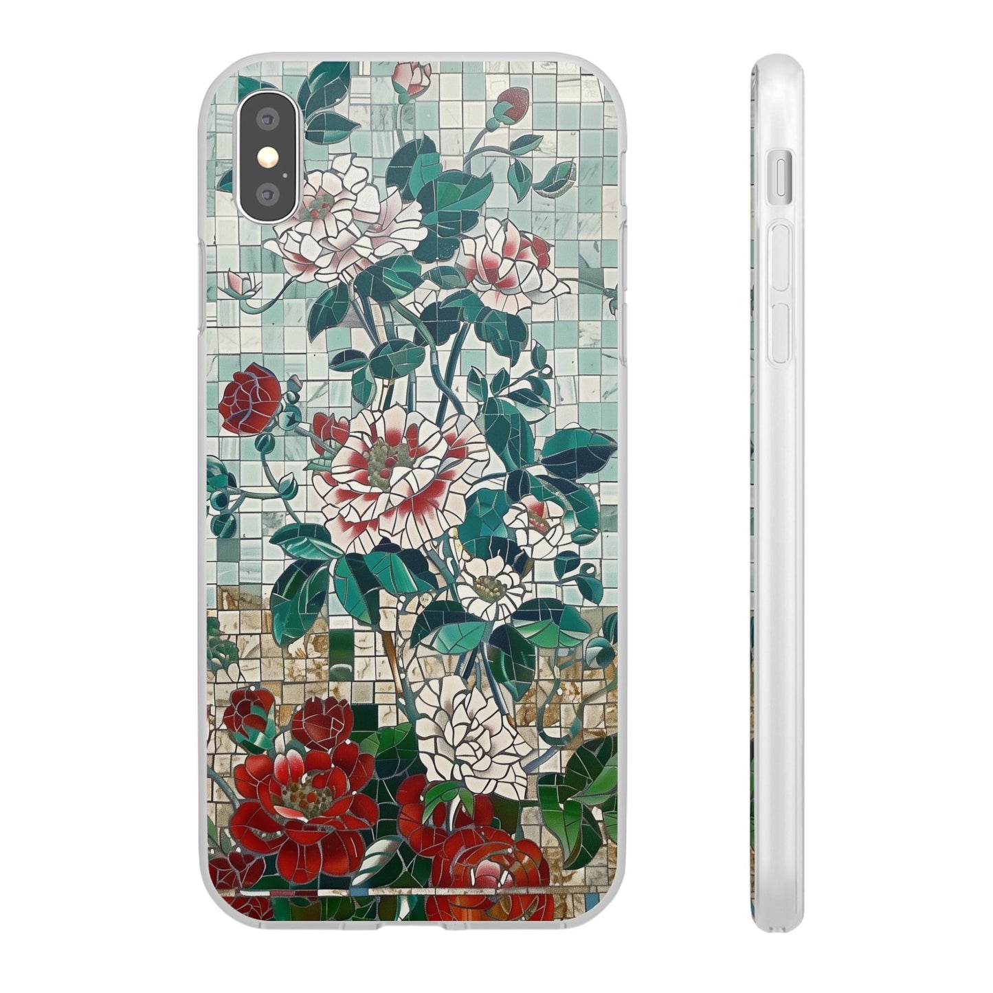 Floral Tiles Summer iPhone & Samsung Flexi Cases