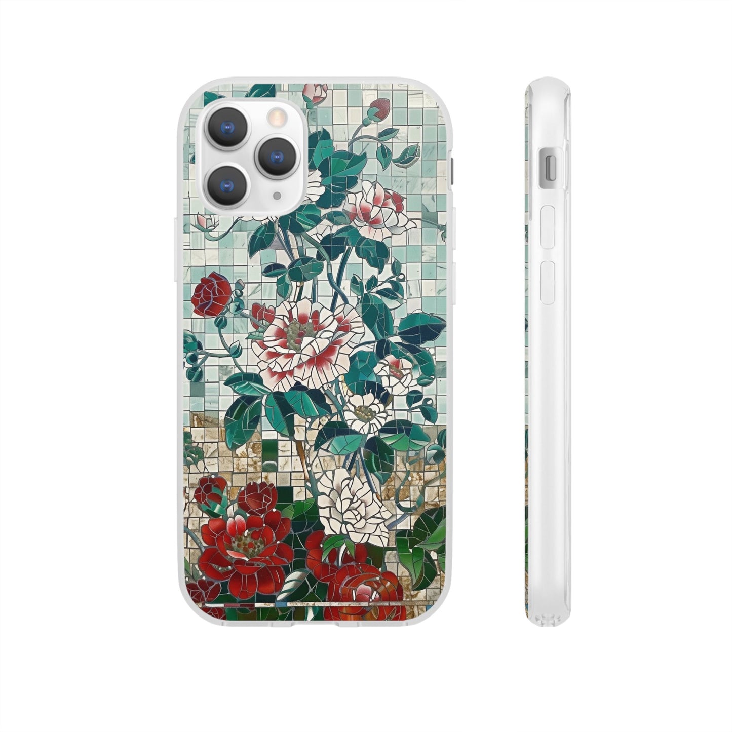 Floral Tiles Summer iPhone & Samsung Flexi Cases