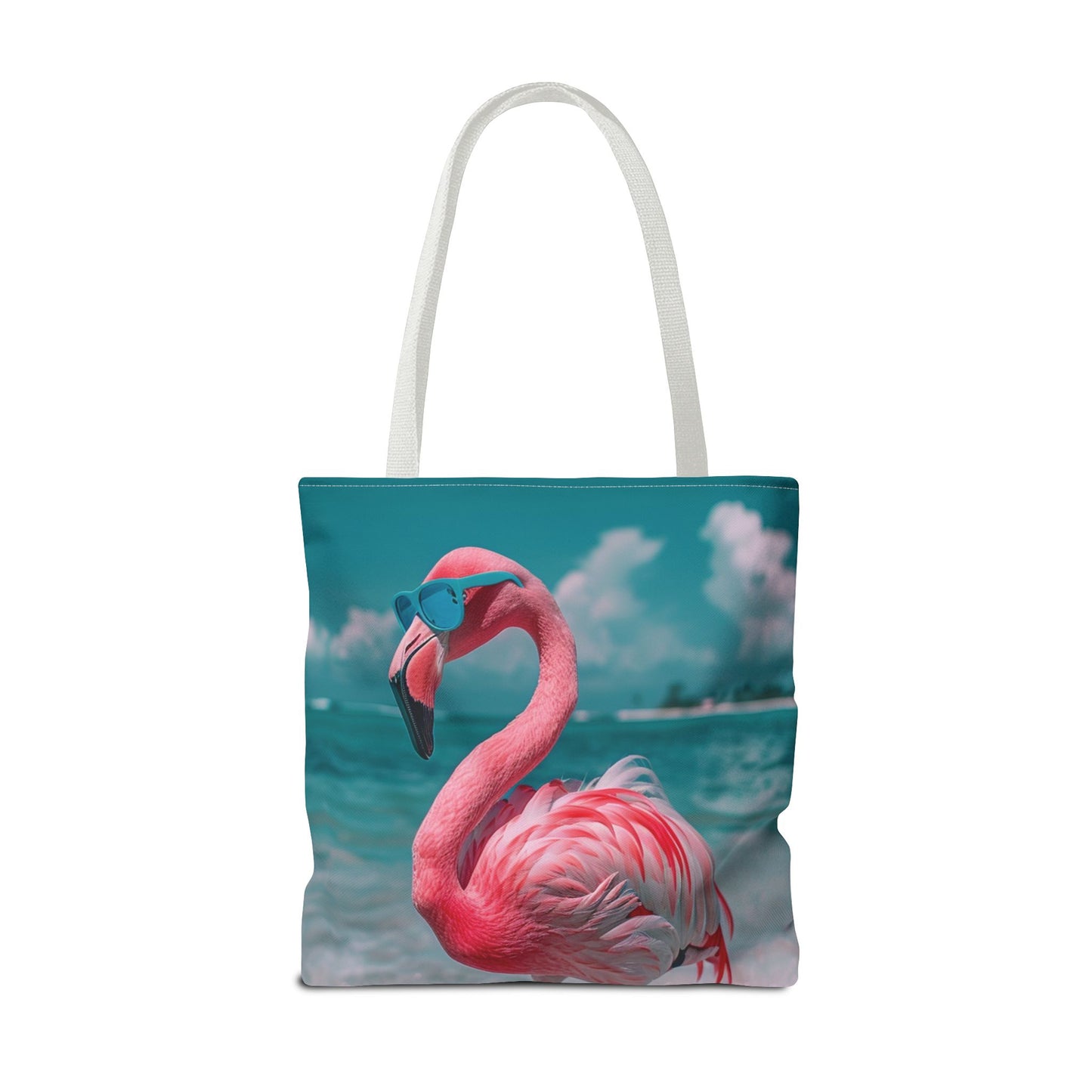 Beach Flamingo Tote Bag