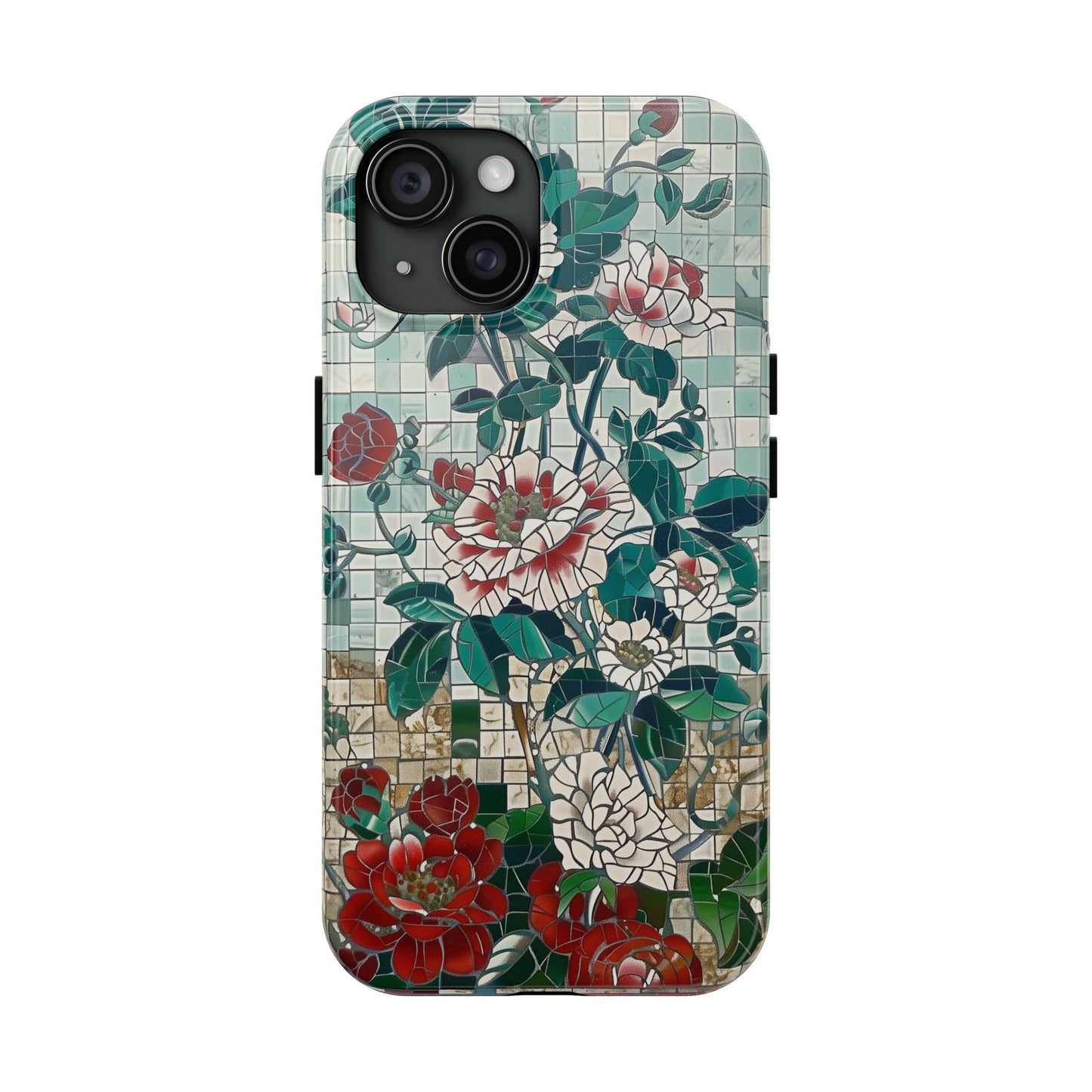 Floral Tiles Summer Tough iPhone & Samsung Cases